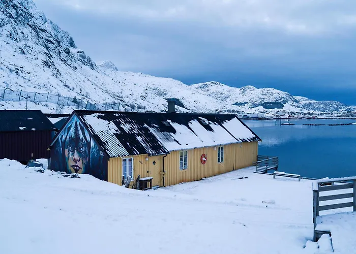 Kraemmervika Rorbuer - Rustic Cabins In Lofoten