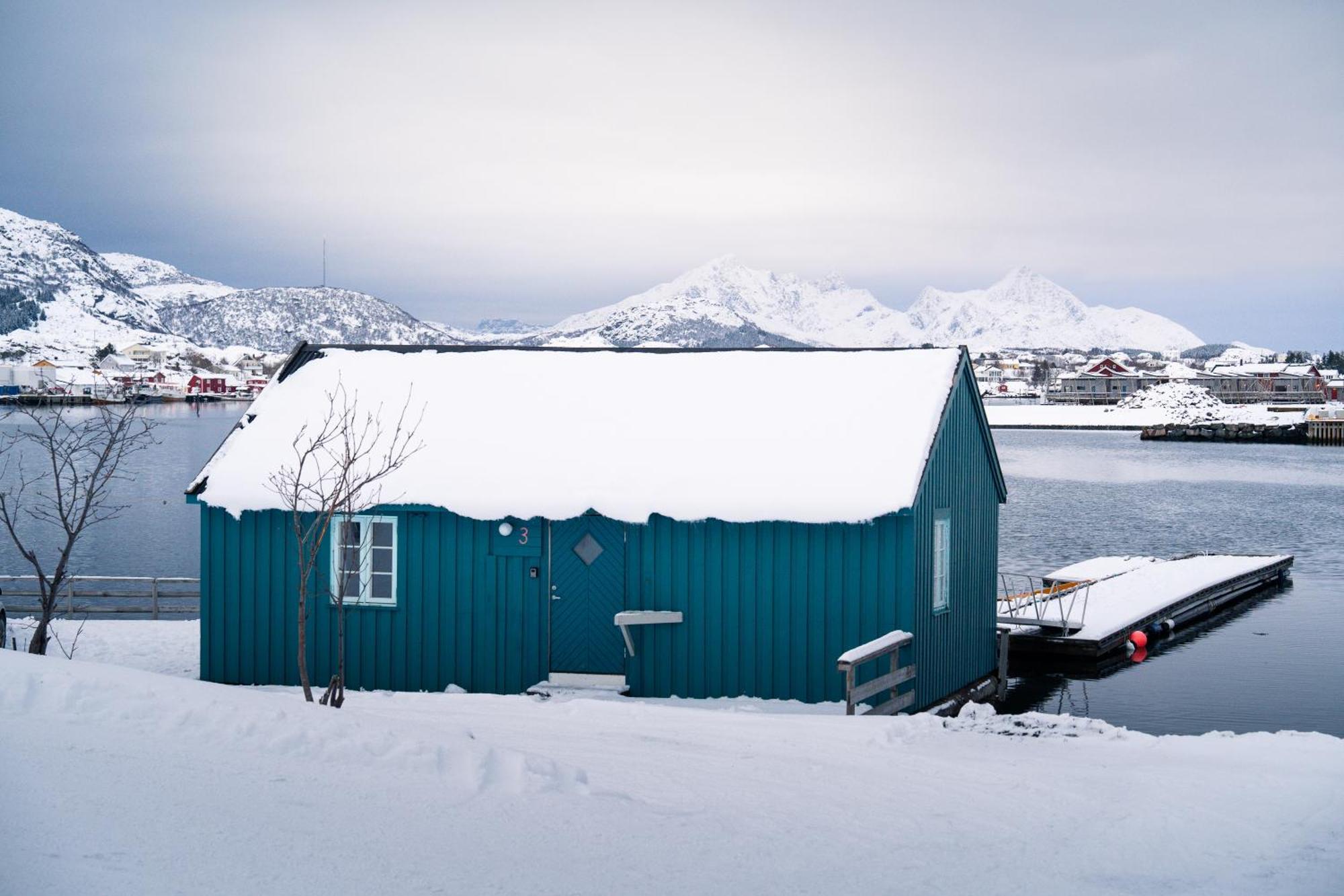 Kraemmervika Rorbuer - Rustic In Lofoten Lejlighed